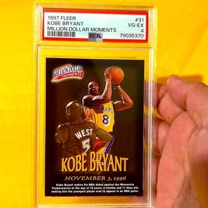 1997 fleer Kobe Bryant # 31